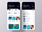 Broadcasting iOS App UI Exploration : Collection of cool app ui from our recent Dribbble shots. All the r