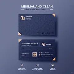 高级感奢华感商务名片设计 - 小红书