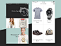 This is simple ecommerce app concept.