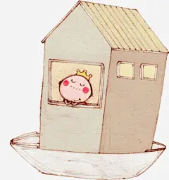 古风小木屋免抠素材_新图网 https://ixintu.com 小木屋 屋子 手绘屋子 碗中小屋