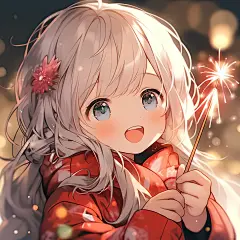 新年头像｜过年了，一起来玩仙女棒吧！！！ - 小红书