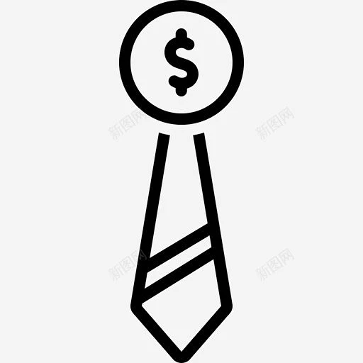商业与金融领带职业图标 平面电商 创意素材图片_领带图标图片素材-花瓣网