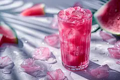 盛夏爽口西瓜冷饮