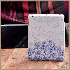 手绘超薄ipad保护壳苹果平板电脑ipad2背壳ipad3后盖ipad4保护套