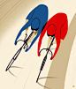 cycling art: