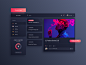 023/100 Daily UI: Event Dark Mode dashboard dark clean dribbble clear sketch simple elegant ui ux minimal