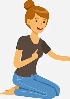 教育老师手绘卡通学习_新图网 https://ixintu.com 老师 卡通手绘 幼师PNG 矢量图 插画风 快乐