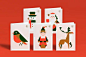 Monocle Christmas cards by Hey studio