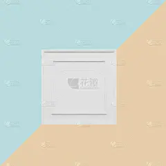 想法,相框,概念,极简构图,浅蓝色,背景,橙色,北方深红色食蜂鸟,白色,彩色蜡笔