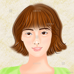 子雯茉莉采集到子雯茉莉的人物头像绘画