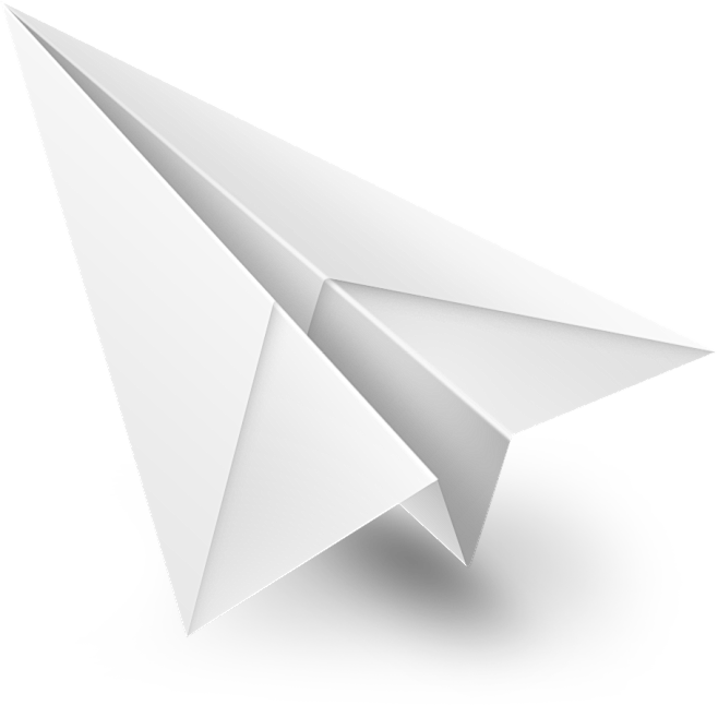 纸飞机 PNG