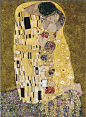意大利 RICORDI 拼图尾单，奥地利伟大画家 Gustav Klimt 创作的性感杰作《吻》，将这最唯美浪漫的油画拼出，是最美的装饰。