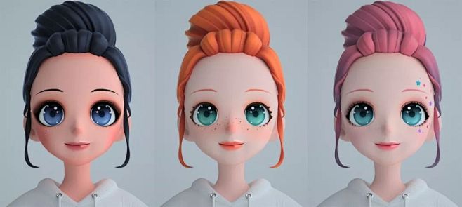 二次元探索 | 卡噗3D角色设定
