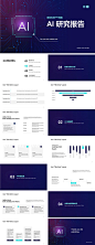 紫色科技AI人工智能研究报告PPT-源文件