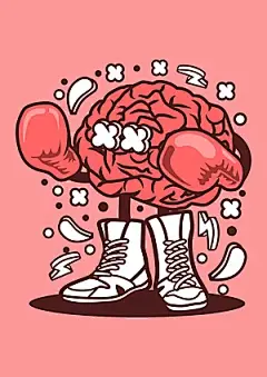 潮流创意涂鸦插画海报