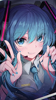Minamini采集到MIku