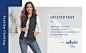 puffer vest for women Amazon fashion clothing lightweight stand collar zipper pocket quilted fall