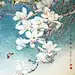 国画大师笔下的玉兰花，美不胜收！