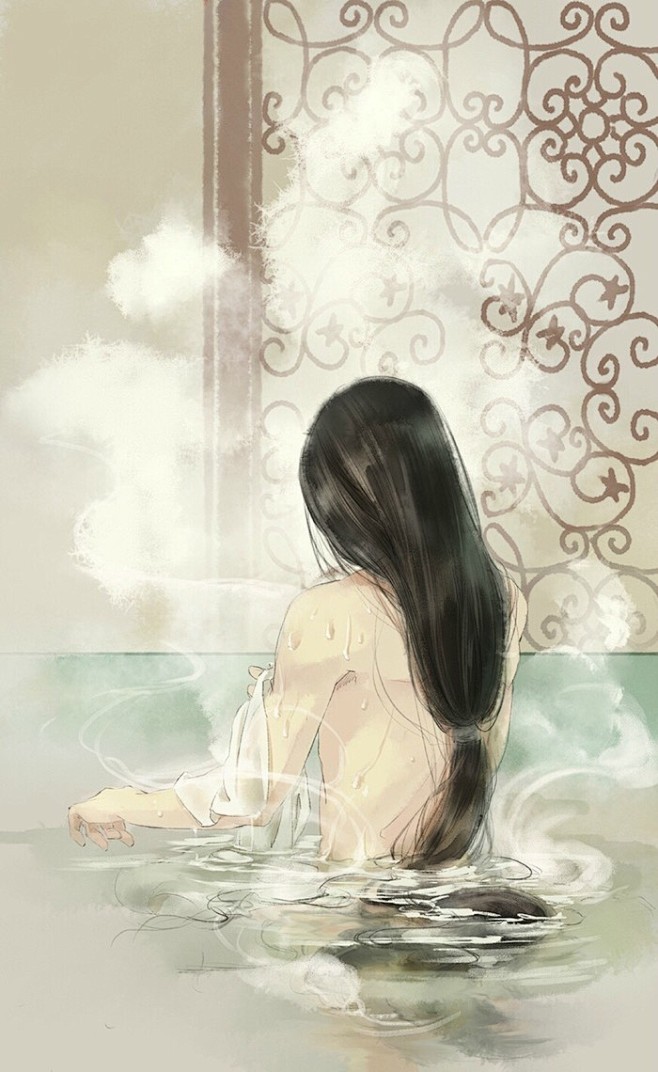 白衣渡我，心上宿白衣。 #花千骨#白子画...