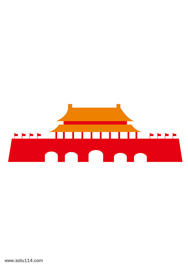 天安门矢量_3027072380