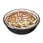 Barbatos Ratatouille : Barbatos Ratatouille is a food item that the player can cook. The recipe for Barbatos Ratatouille is obtainable by talking to Vind at Stormbearer Point. Depending on the quality, Barbatos Ratatouille decreases Stamina depleted by gl