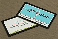 16款国外餐厅名片设计欣赏