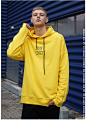 allin男士连帽卫衣chic套头韩版潮流学生宽松bf情侣外套oversize-tmall.com天猫