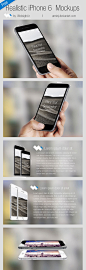A useful collection of Free iPhone 6 vectors, Wireframes and Mockups