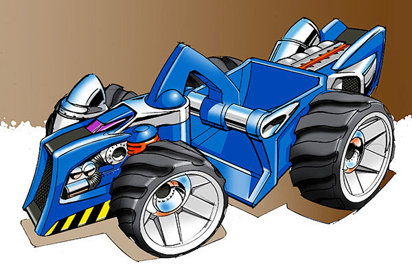 Toy vehicle sketches...