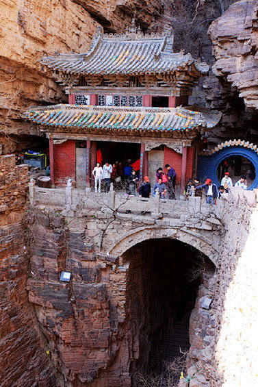 鬼斧神工 细数中国南北七大悬空寺-寺-旅...