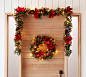 Amaryllis Twiggy Holiday Wreath & Garland