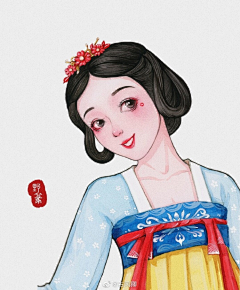 白琴子采集到迪士尼插画