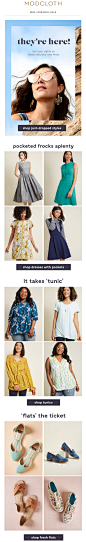 Modcloth: The future looks bright in these newly arrived styles. | Milled
