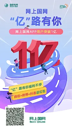 803【海报】网上国网用户破亿