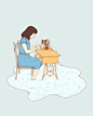 Nice illustrations by Cami Dobrin, a freelance illustrator based in Bucharest, Romania.-02