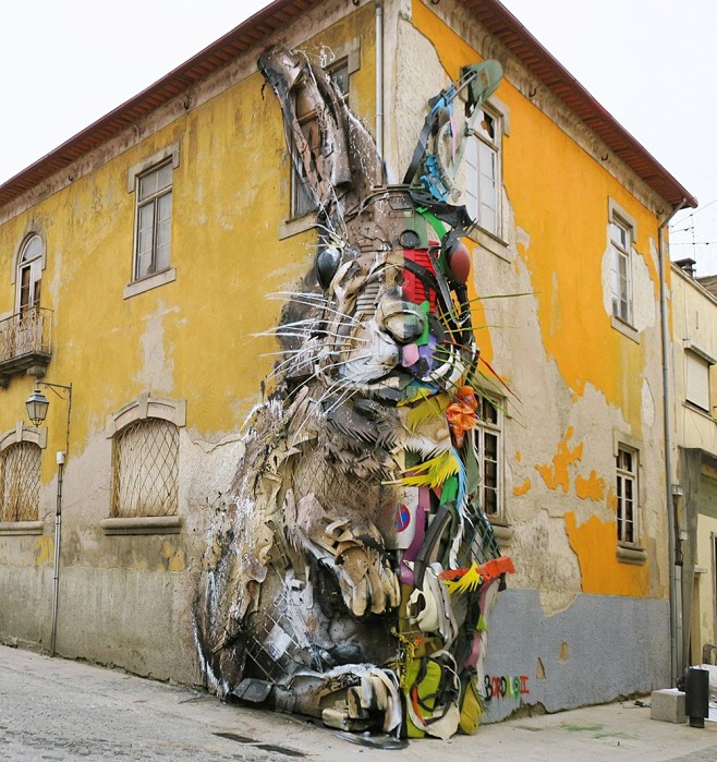 Trash Sculptures by ...