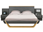 WOODEN DOUBLE BED SHANNON COLLECTION BY GAUTIER FRANCE: 