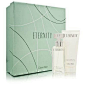 ETERNITY By CALVIN KLEIN SET VALUE .... $38.51. EDP SPRAY 1.7 OZ.+ BODY LOTION 3.4 OZ IN GIFT BOX