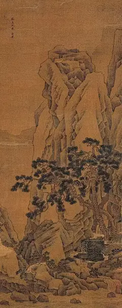 被宋神宗喜欢的北宋大画家郭熙。《山水图2》