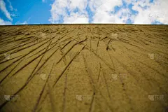 天空,划痕,墙,水泥,青绿色,云,飓风桑迪,极端天气,撕破的,晒黑