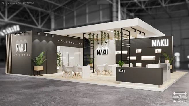 【MAKU】展台设计分享 – 52展览设计-花瓣网