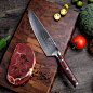 Amazon.com: PAUDIN Damascus Chef Knife, 8 Inch Professional High Carbon VG10 Stainless Steel Kitchen Knife, Ultra Sharp Blade Kitchen Knives with Full Tang Ergonomic G10 Handle for Home Kitchen and Restaurant: Home & Kitchen