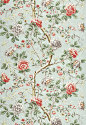 Mandarin Peony Schumacher Wallcovering