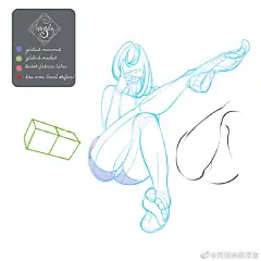一些腿部臀部的绘制护法解析！hongvanngh

私信回复：【绘画素材】领取100G+绘画学习资料
#插画# #绘画# #手绘# #板绘#绘画超话 插画超话 ​​​​