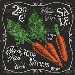 25个EPS 手绘粉笔元素黑板餐厅咖啡馆菜单设计素材 2017010306-淘宝网