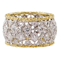 MARIO BUCCELLATI  Diamond and Gold Band