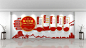 学习贯彻党的二十大报告文化墙-图巨人
