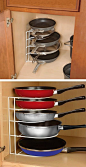 55 Genius Storage Inventions That Will Simplify Your Life -- A ton of awesome organization ideas for the home (car too!). A lot of these are really clever storage solutions for small spaces.: 