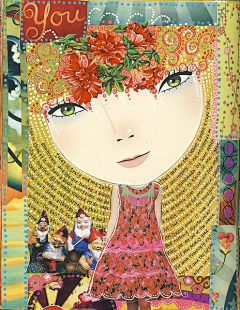 屯在橘子里采集到插画