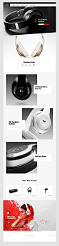 苹果Beats耳机网页设计欣赏(4)